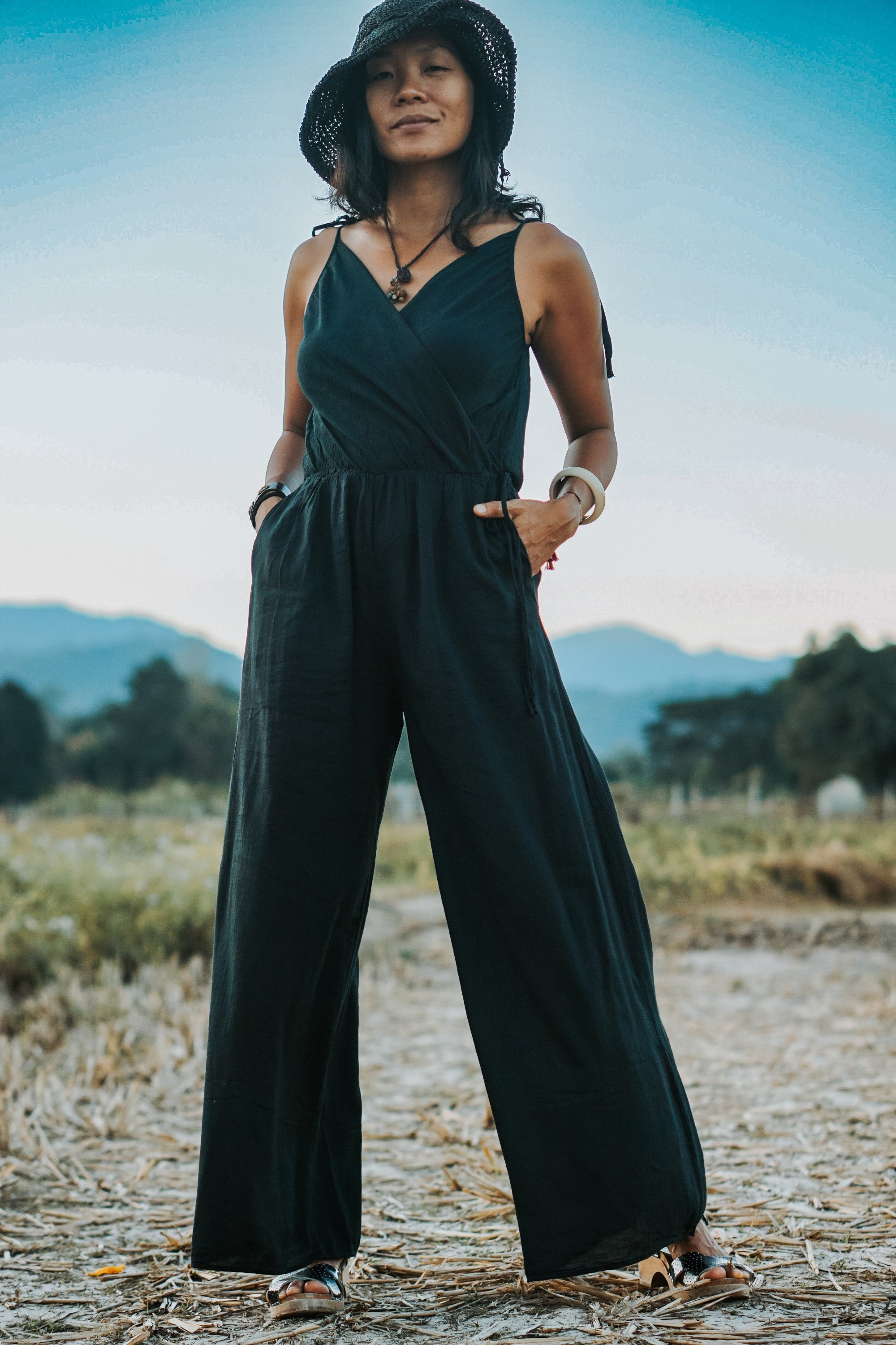 Buy Black Jumpsuit Zip – Perfect for Casual and Evening Looks