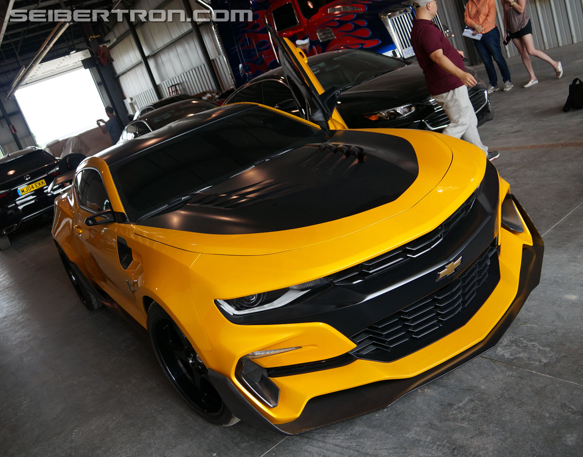 Discover Bumblebees 2016 Camaro in Transformers: The Last Knight