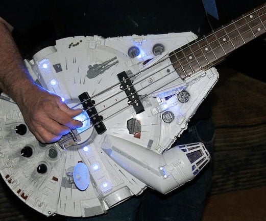 Discover the Ultimate Millennium Falcon Guitar: A Star Wars-Inspired Masterpiece