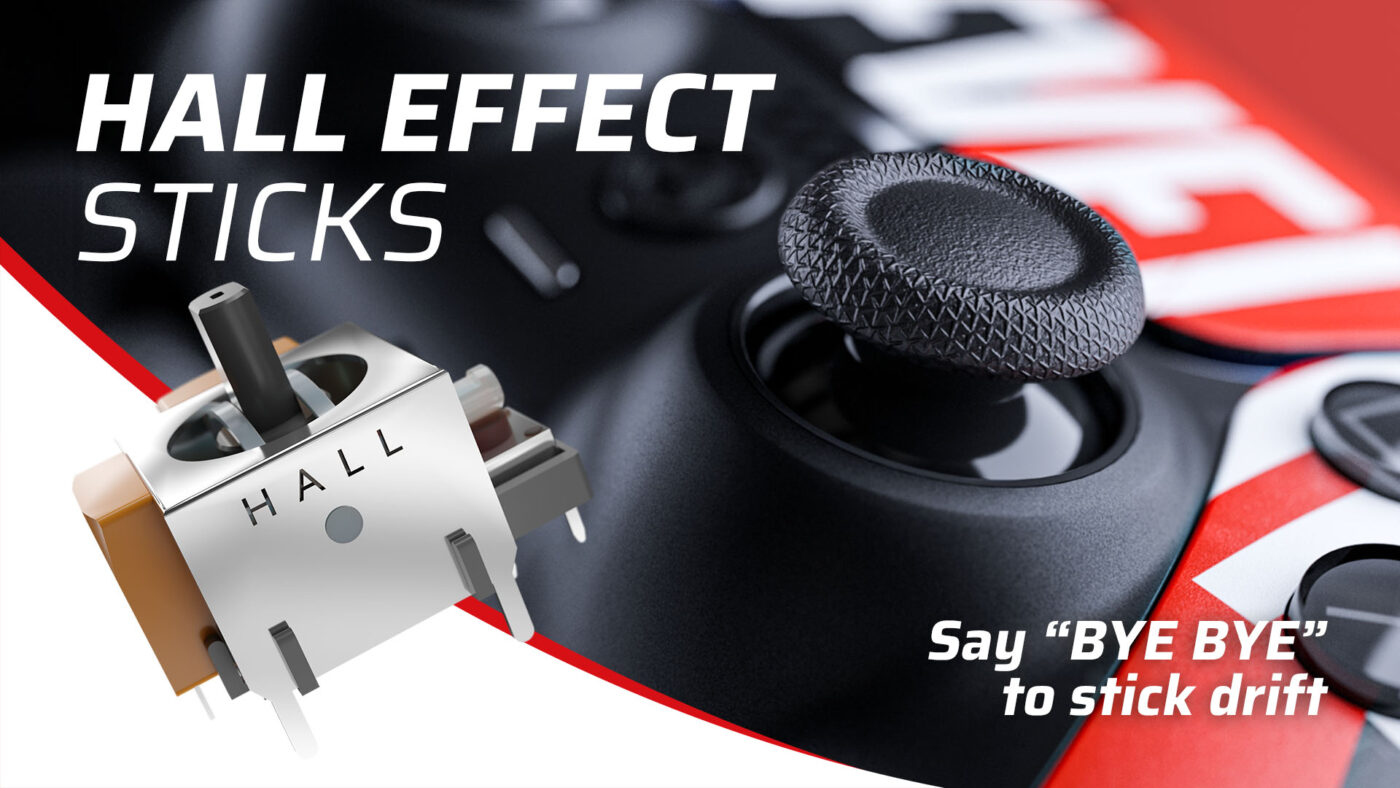 Why choose ps5 hall effect controllers? Get smoother gameplay and say goodbye to stick drift!