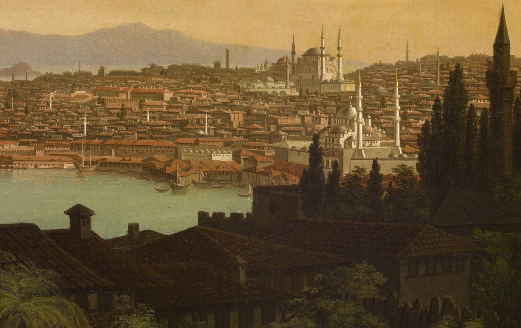 paintings of constantinople