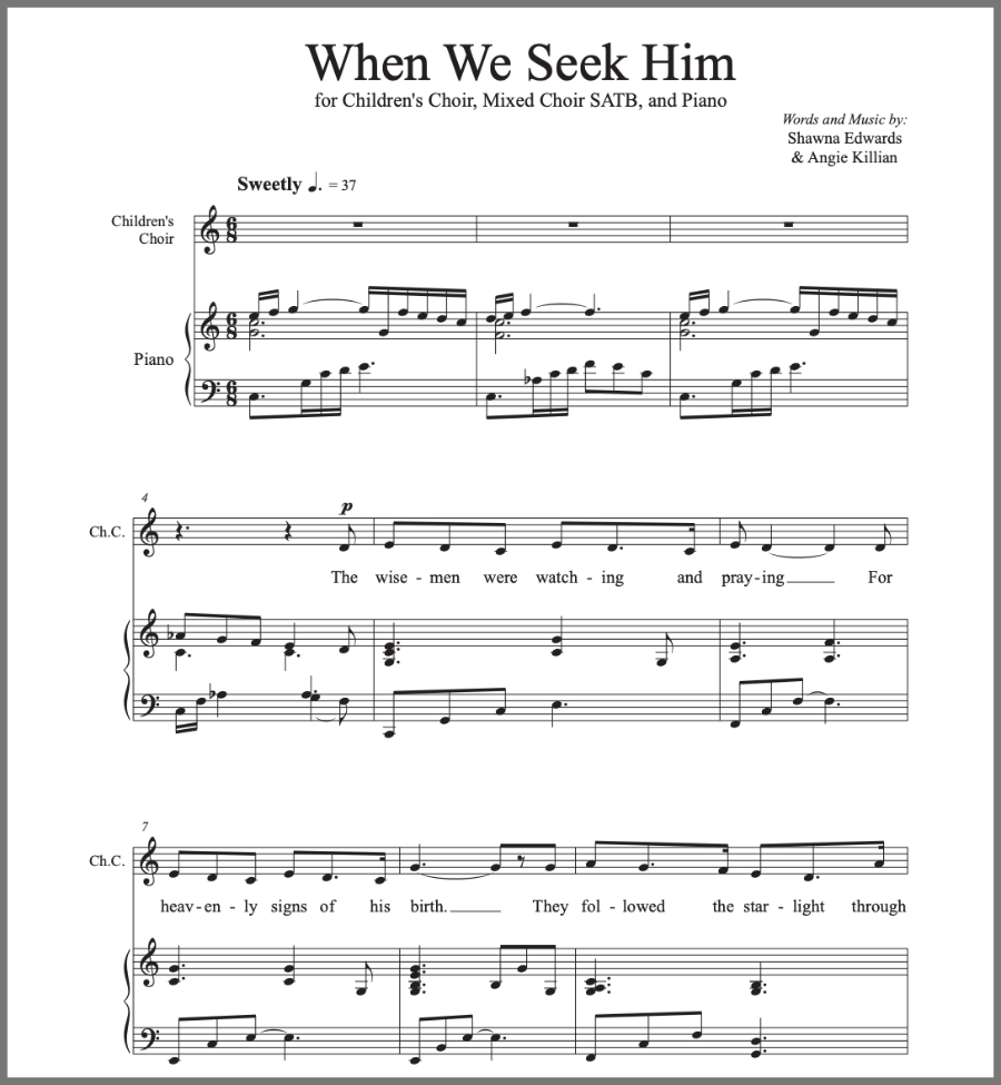What is so special about when we seek him shawna edwards? (Learn why many people feel deeply connected to this song)