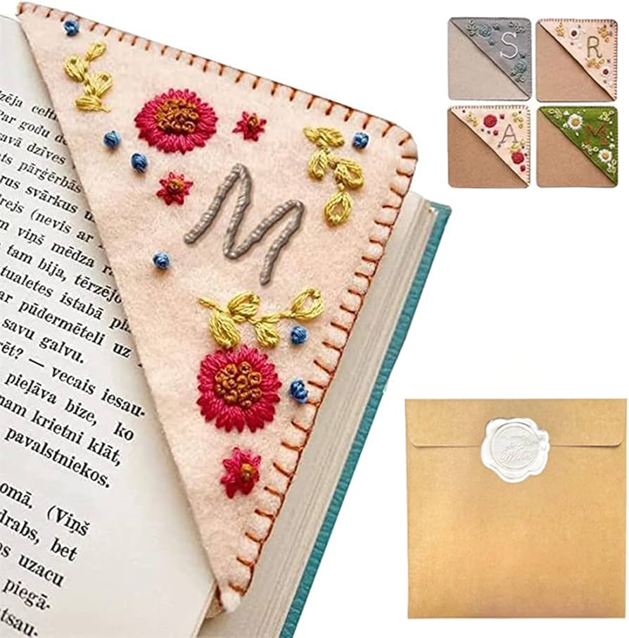 Custom Felt Bookmarks: Craft Your Own Embroidered, Personalized Markers