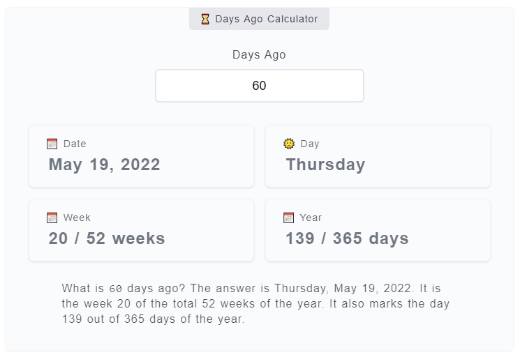 What Was the Exact Date 82 Days Ago? Discover Now!