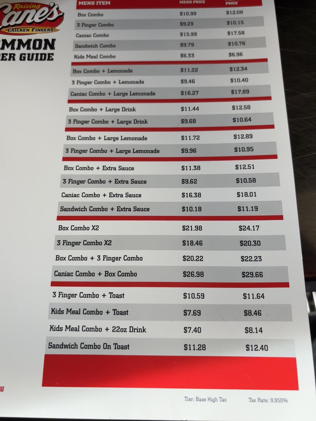 Canes price increase: How much more are you paying? (Smart tips to save on your next order)