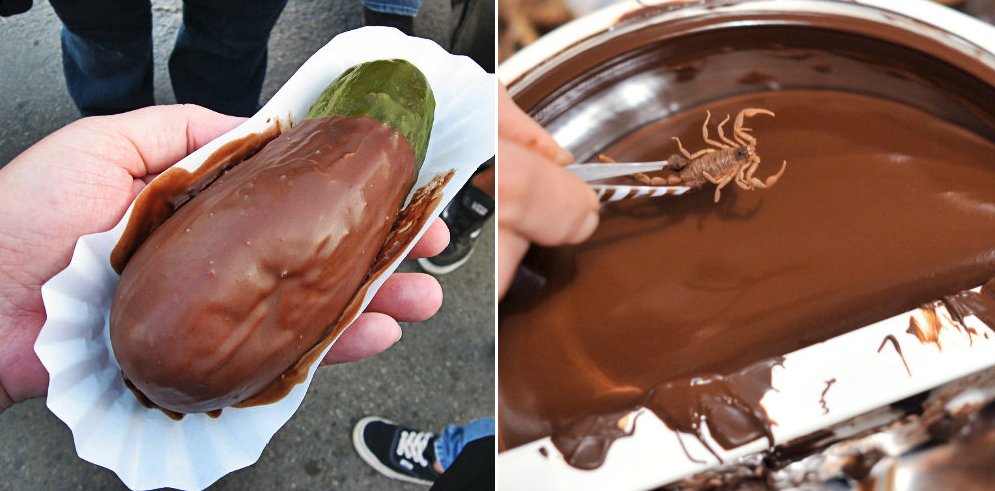 weird chocolate