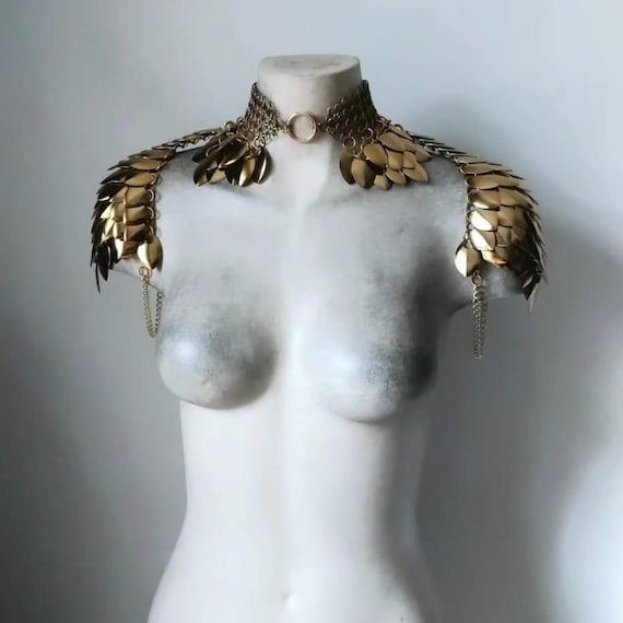 Shop Premium Golden Chain Mail Armor for Unique Protection