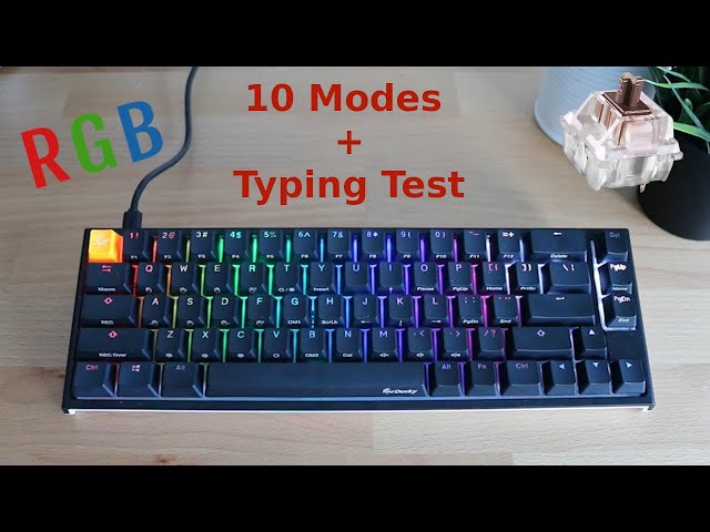Ducky One 2 Keyboard Light Controls: how setting rgb light.