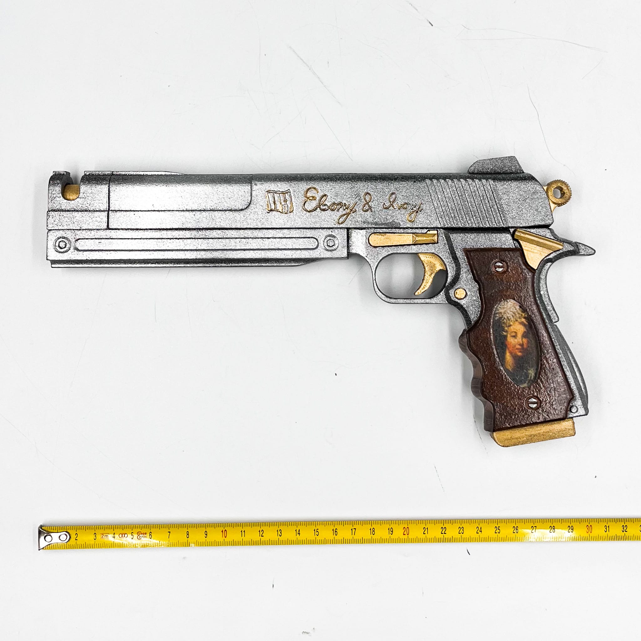 Ebony and Ivory Replica Pistols for Sale: 1:1 Scale Custom Cosplay Props