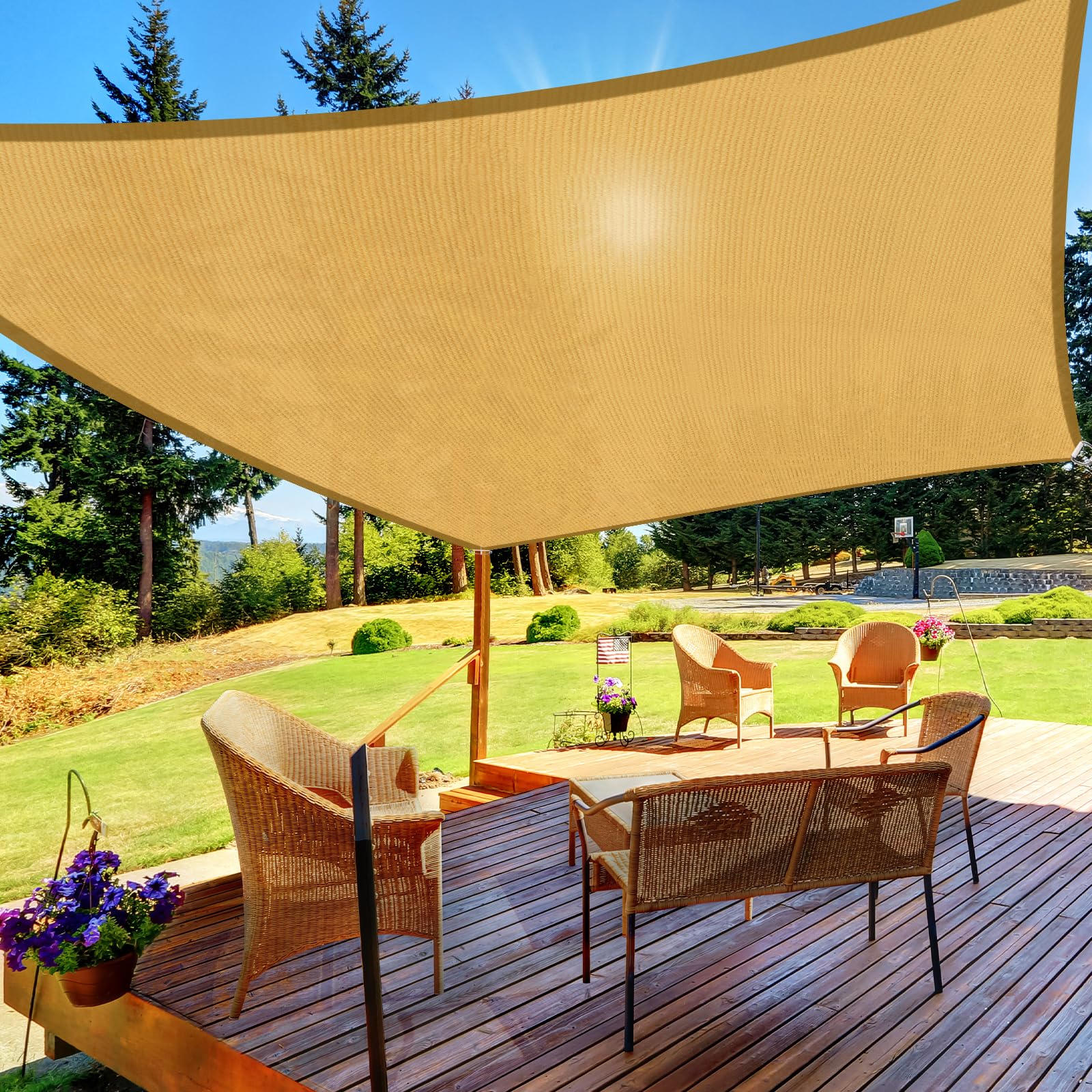 Waterproof Sail Shades for All-Weather Outdoor Protection