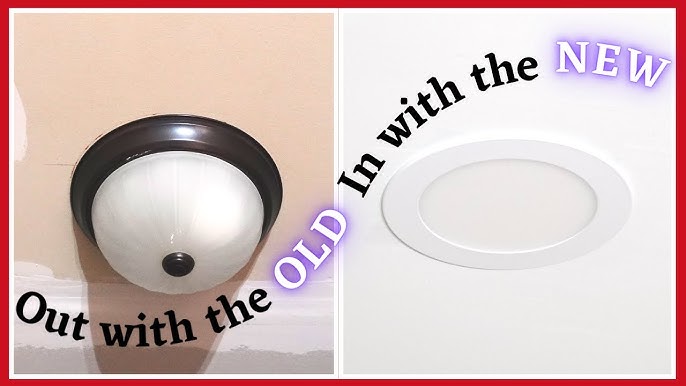 Is installing a new slim led ceiling light hard? No, follow these easy steps for quick setup!