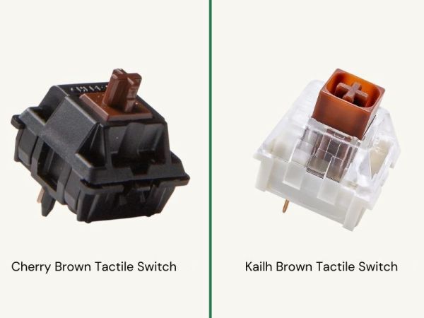 Brown Kailh Switches vs. Cherry MX Brown: Which is Better for you?