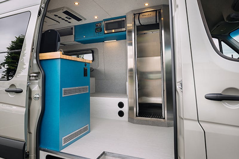 How to Maximize Space with a Sprinter Bathroom in Your Van Conversion