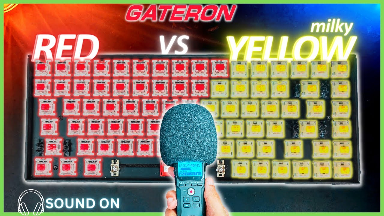 Gateron Red or Milky Yellow Pro: See What the Key Differences Are.