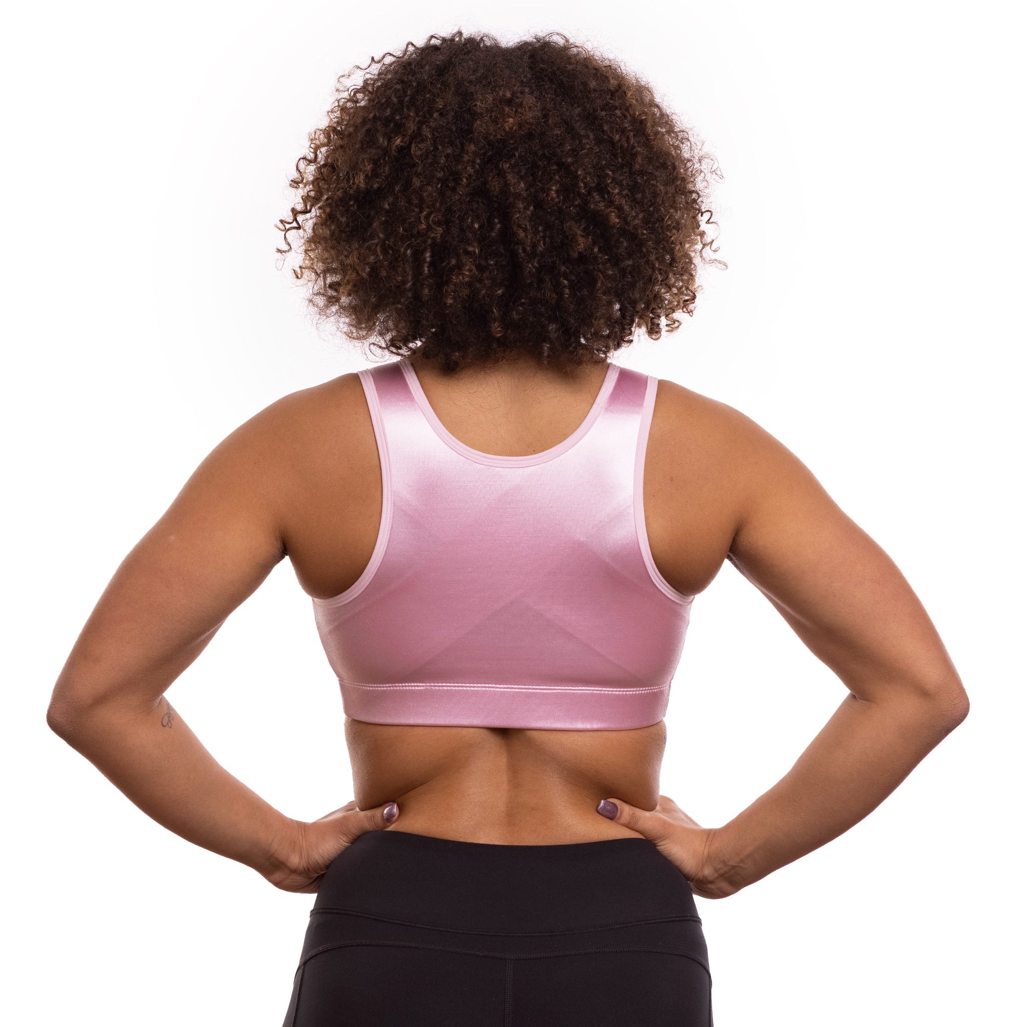 back of sports bra