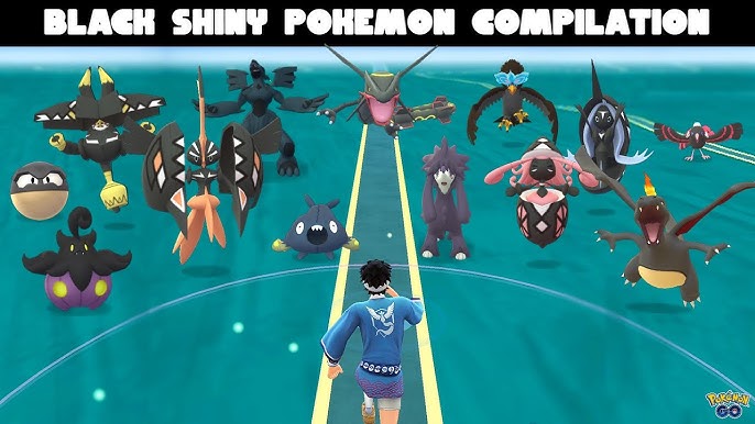 List of All Black-Pokemon Go Characters and Customization Tips