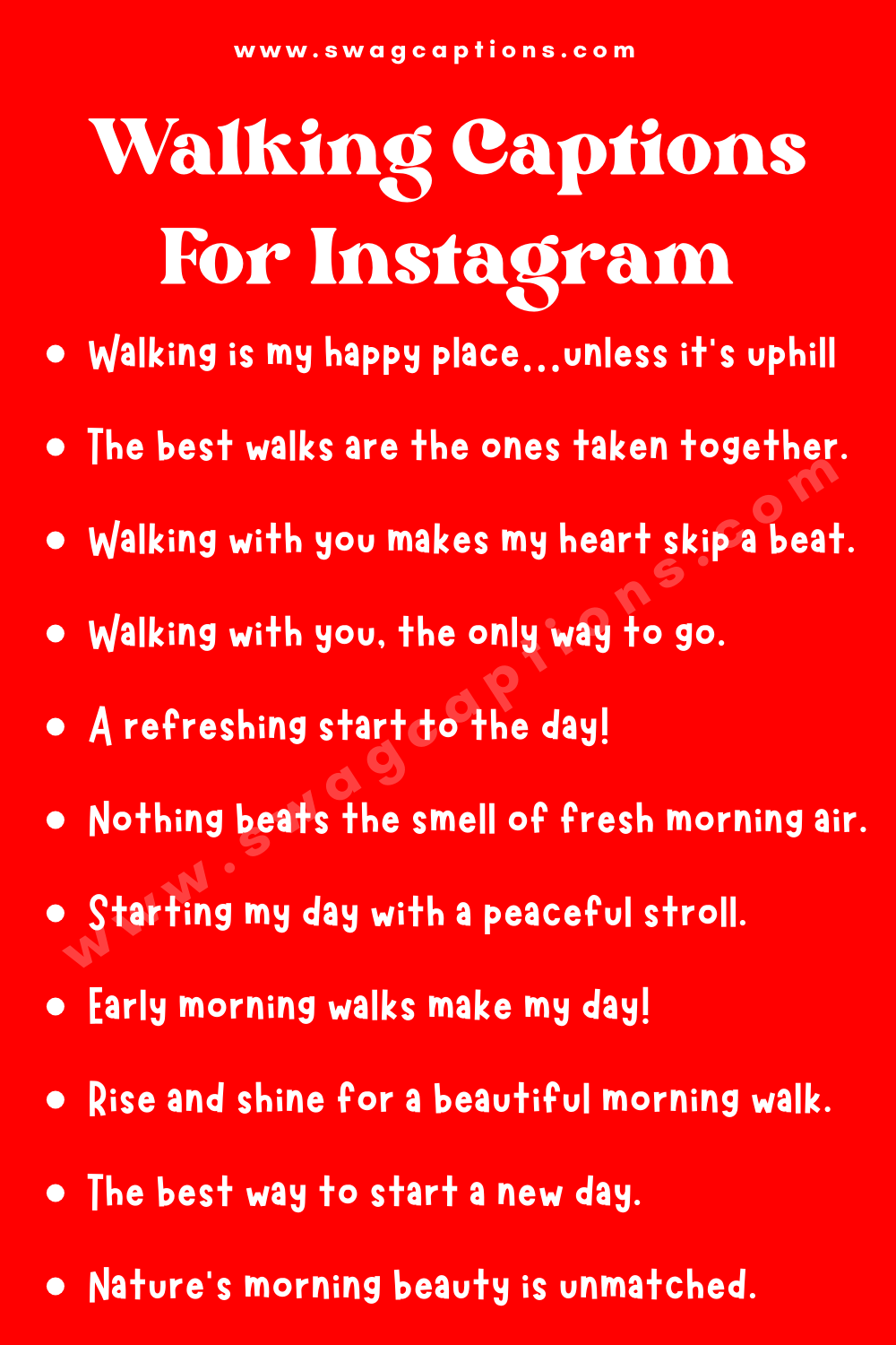 Walking Captions for Instagram: Simple Ideas to Make Your Photos More Interesting