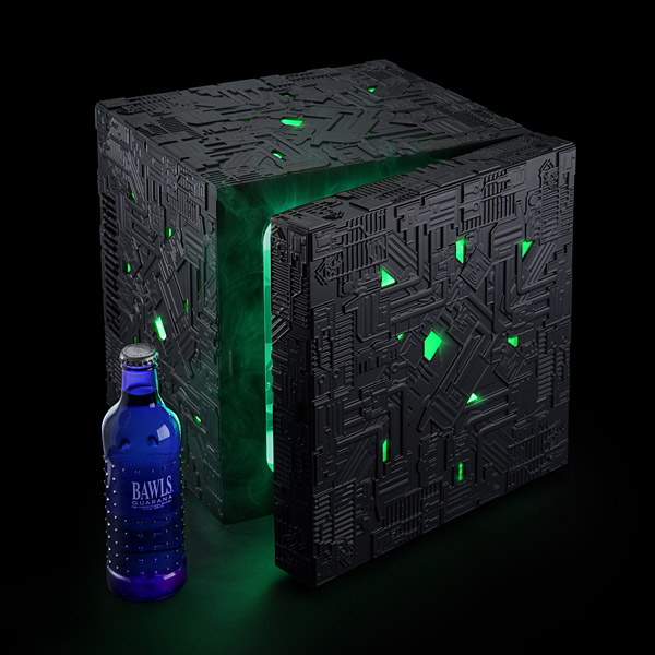 Ultimate Borg Cube Mini Fridge for Star Trek Fans – Cool Your Drinks in Style!