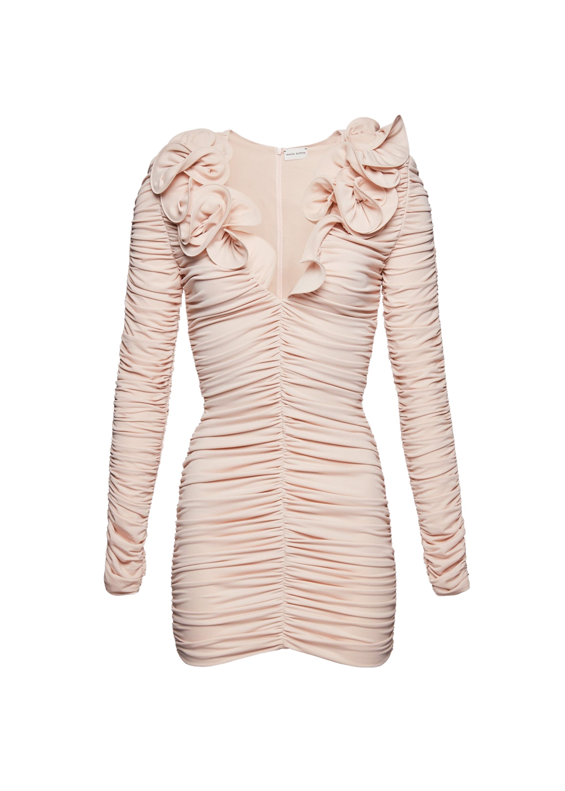 Discover the Timeless Beauty of Beige Ruched Dresses – Shop Now