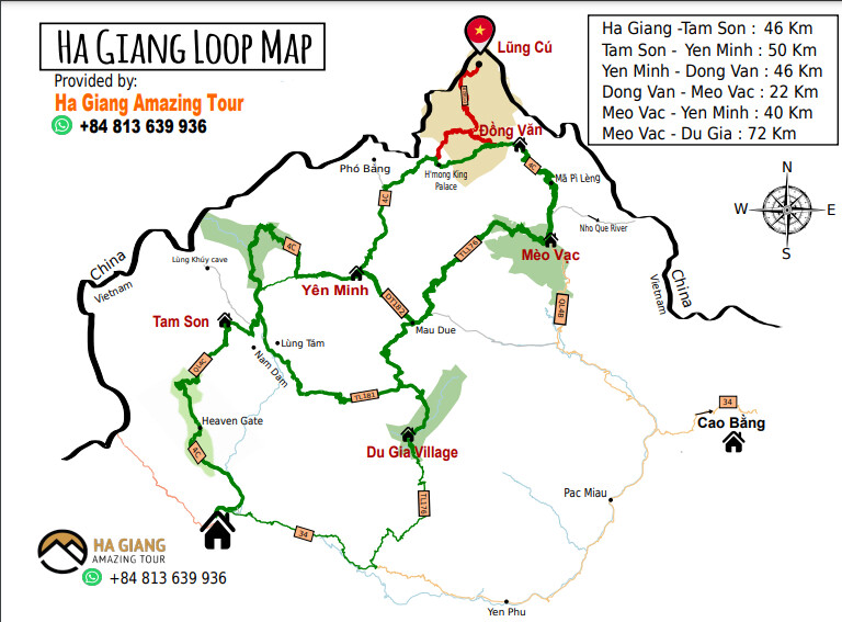 Ha Giang Loop Map: Essential Guide for Exploring Northern Vietnam