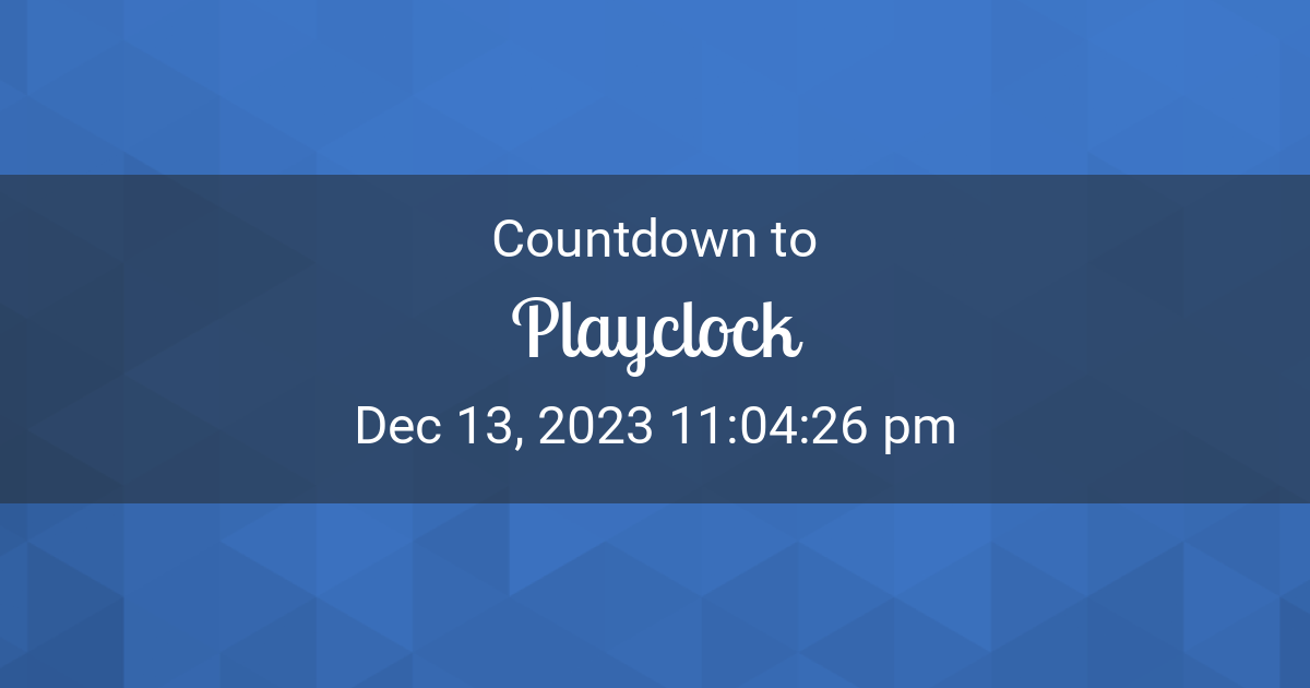 Days Since 12/13/2023: Check the Exact Time Passed