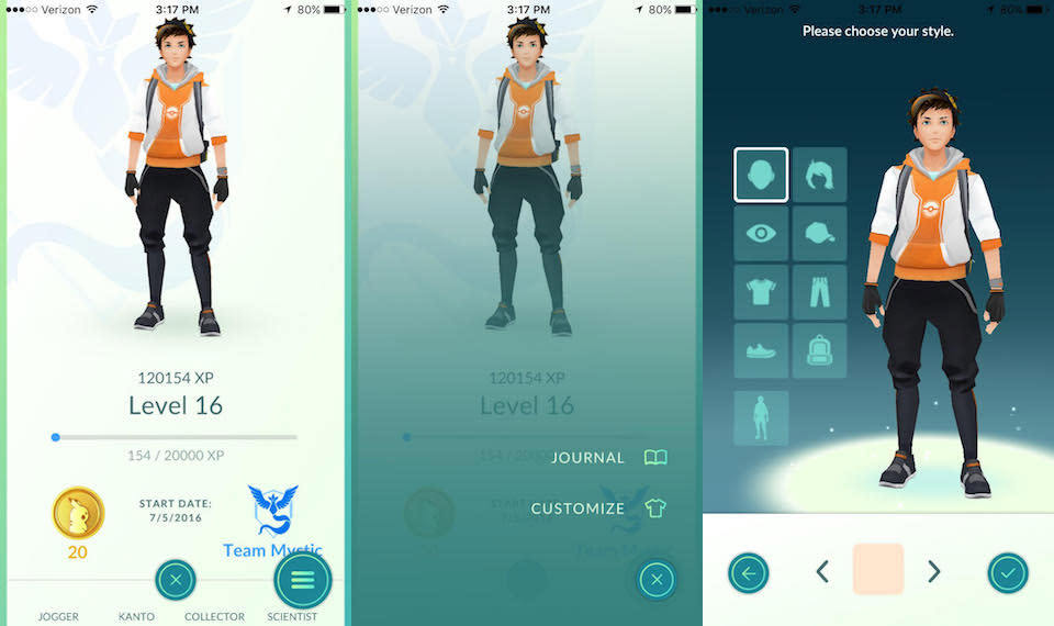 List of All Black-Pokemon Go Characters and Customization Tips
