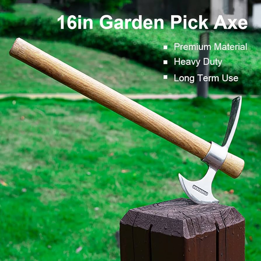 High-Quality Garden Axes for Digging, Cutting, and Weeding | Shop Now