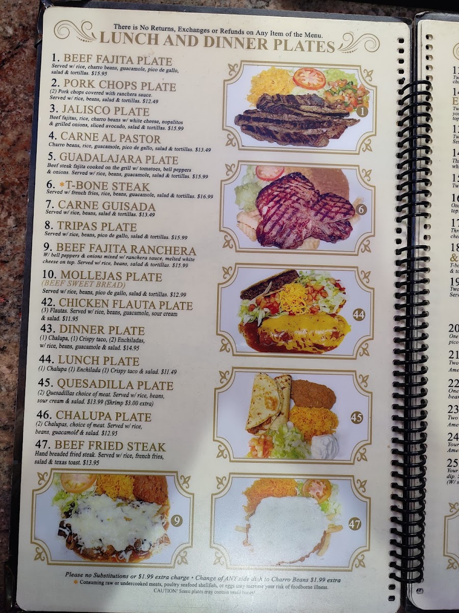 Want to check out the Guadalajara Mexican Grill Victoria menu? (See every delicious option they have available)