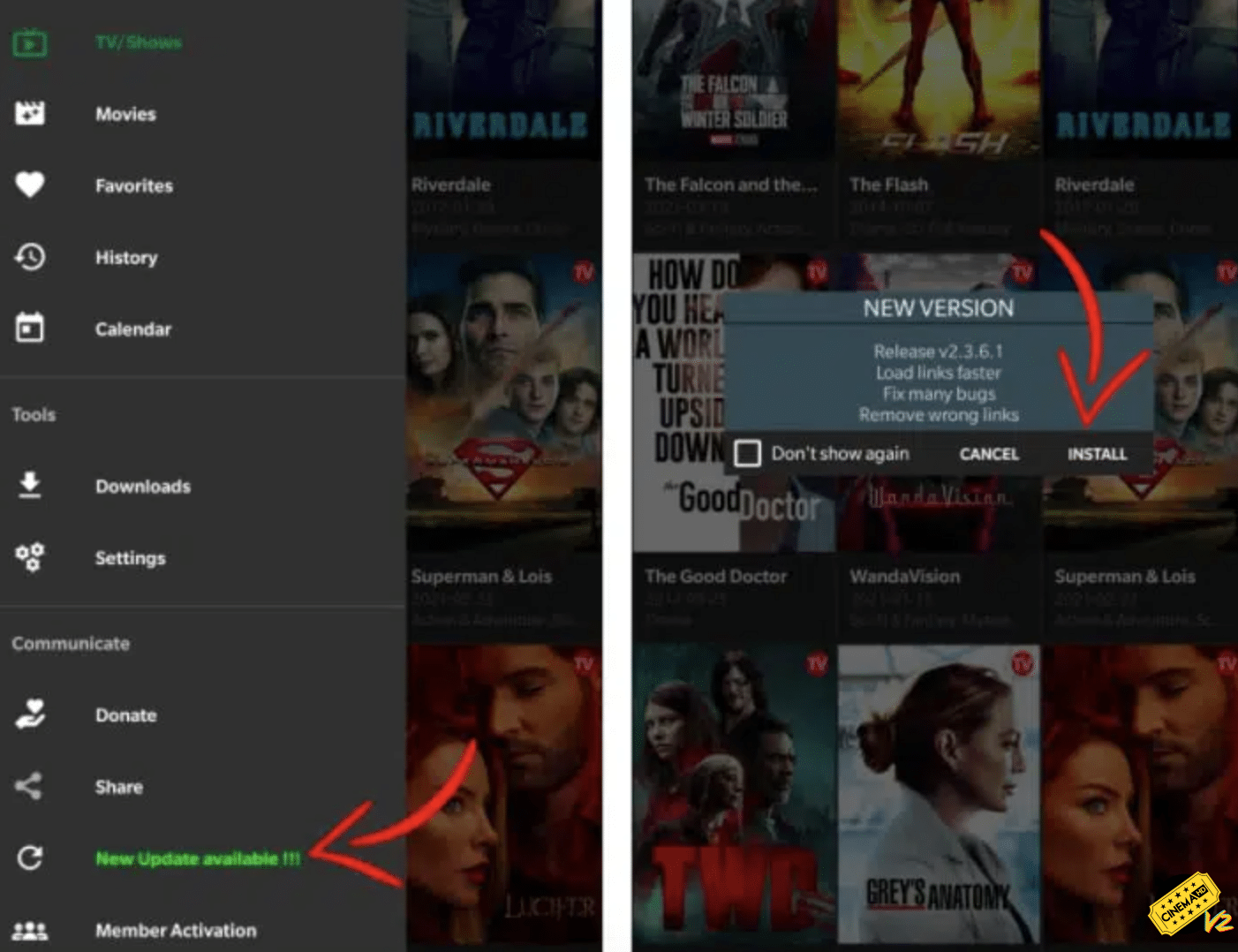 Cinema HD APK for Android: Stream Movies and TV Shows Seamlessly