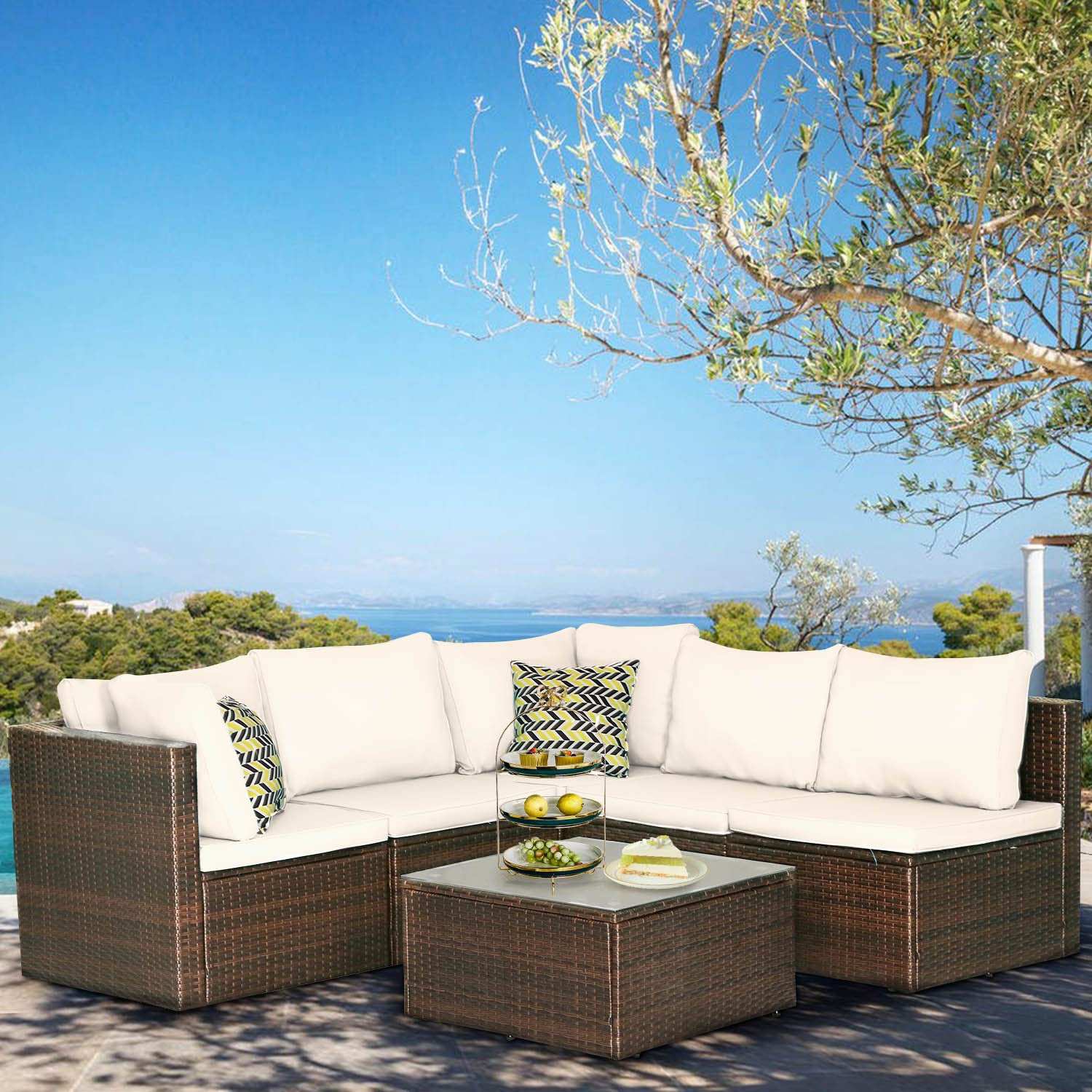 Shop Top Outdoor Furniture with Securely Attached Cushions for Any Patio