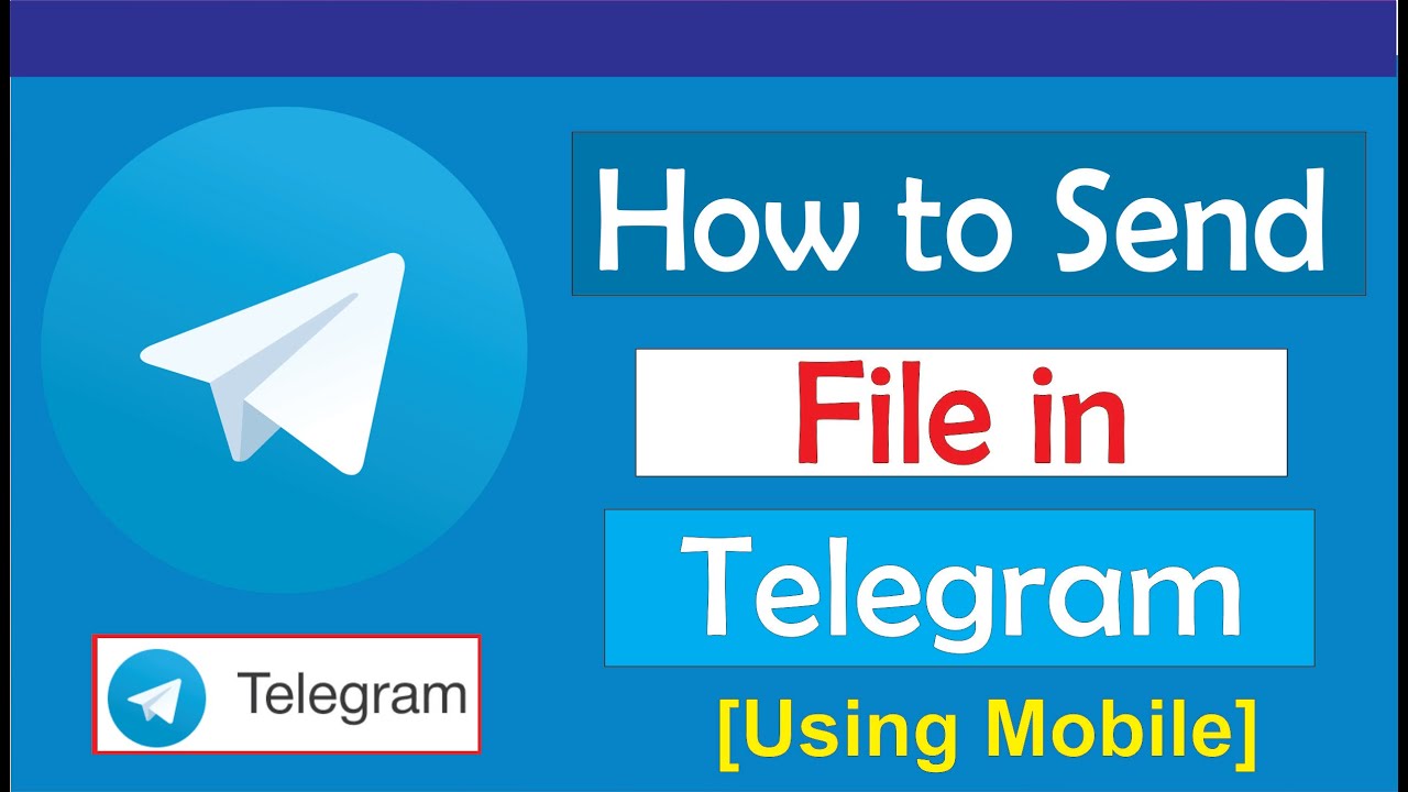 How to Send Files on Telegram When You Cant Attach or Upload
