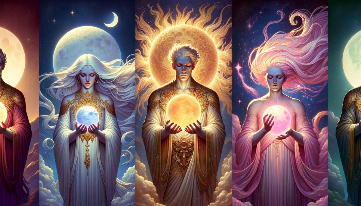 The tale of Helios y Selene explained for everyone. (Get to know the sun and moon characters from ancient tales)