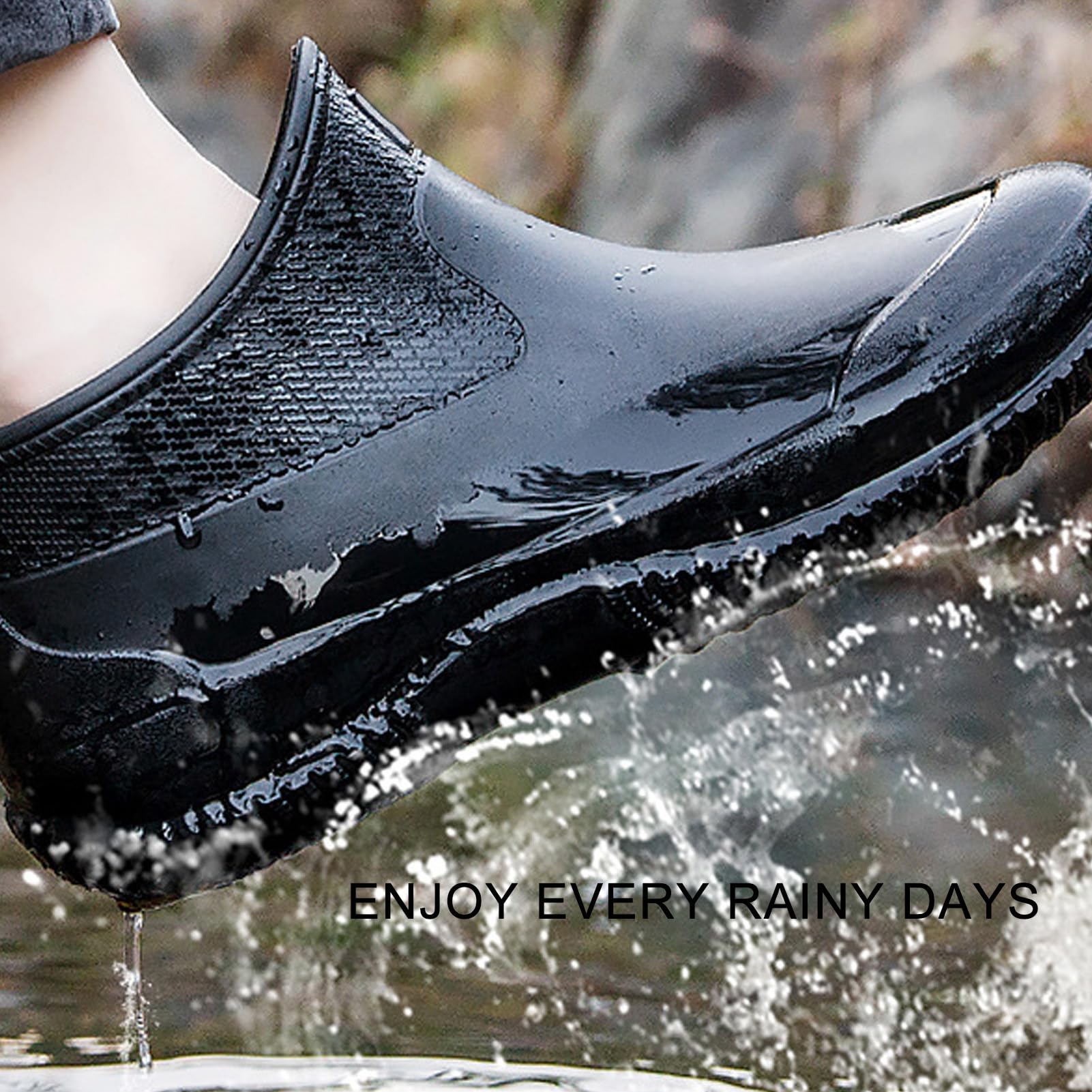 Stop ruin shoes washing car best comfortable rubber boots!