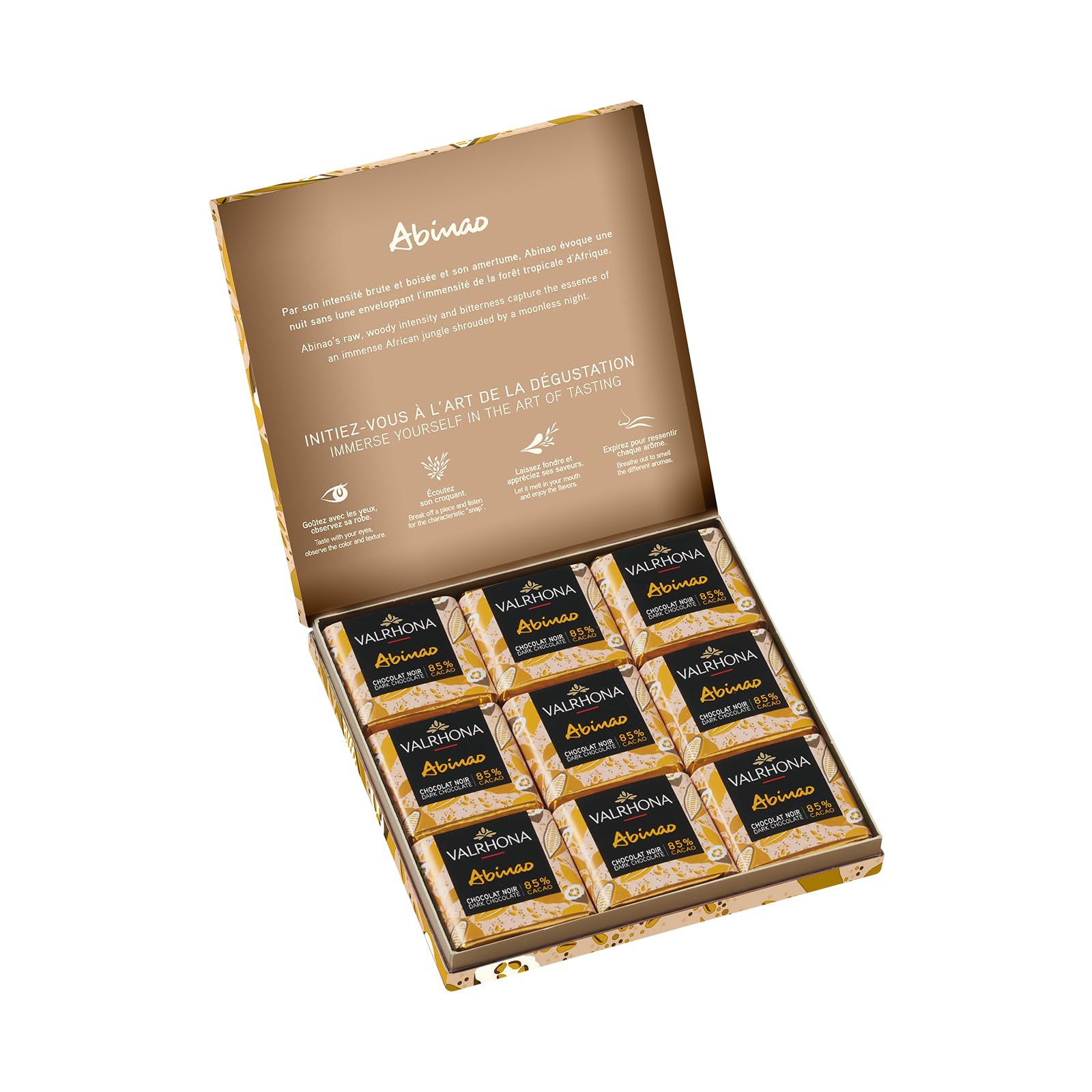 Valrhona Abinao Dark Chocolate 85% Cacao: A Rich, Aromatic Experience