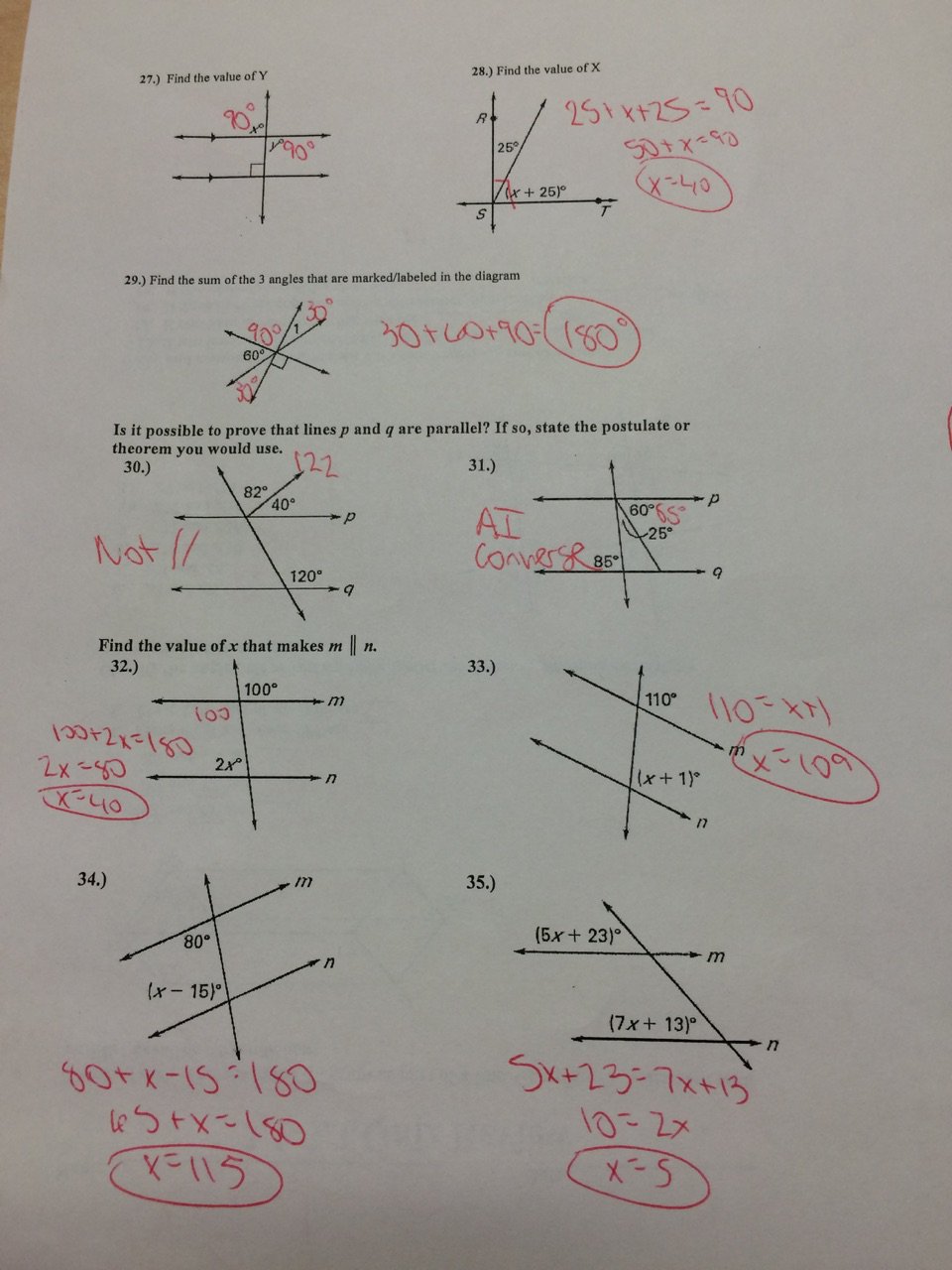 Challenge Yourself with the Geometry Quiz 3.1-3.3 Review