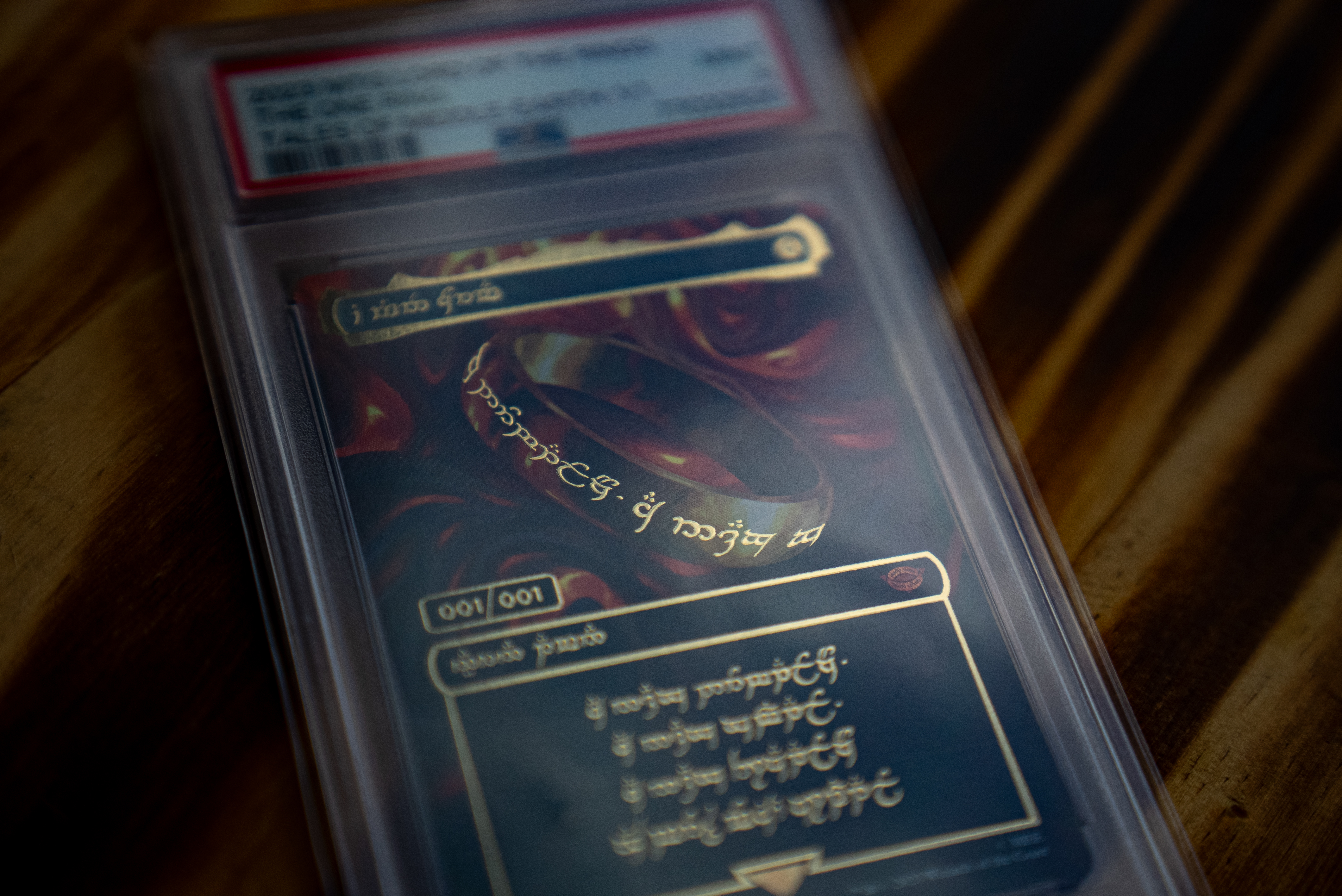 Serialized The One Ring from Magic: The Gathering Sold to Post Malone