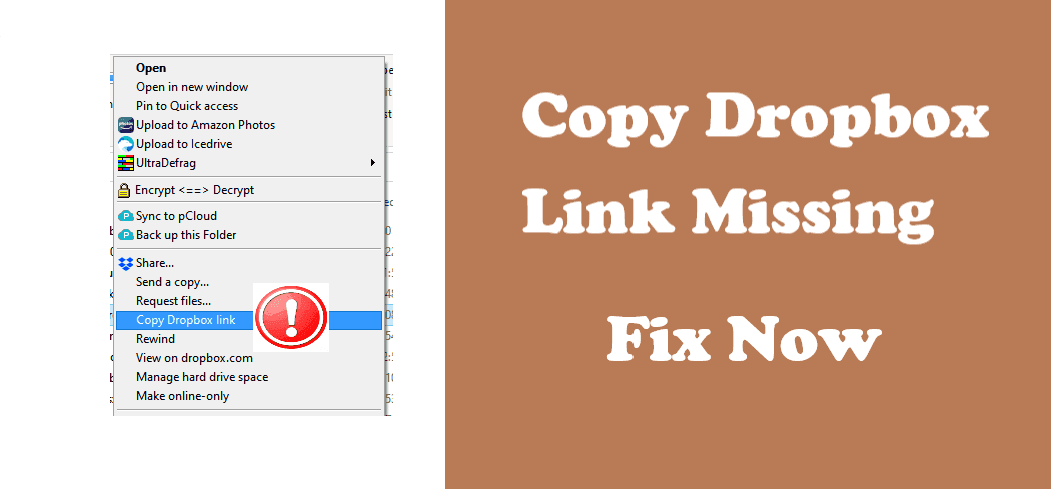 Why is My Dropbox Copy Link Missing? Troubleshooting Tips